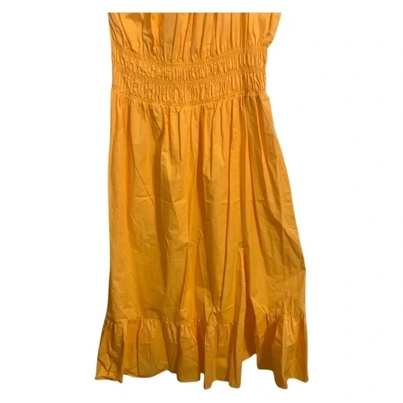 A.N.A Orange Cold Shoulder dress - Picture 9 of 11